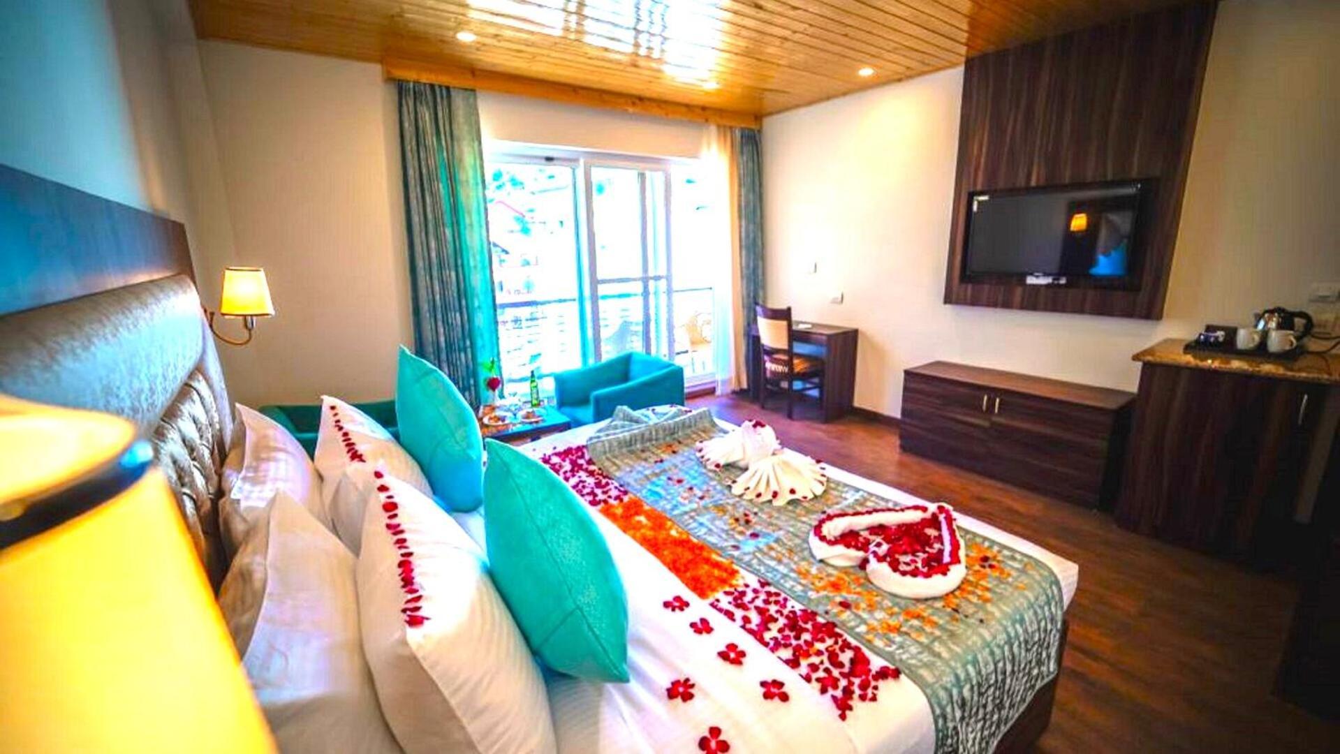Simsa Heights Manali Hotell Exteriör bild