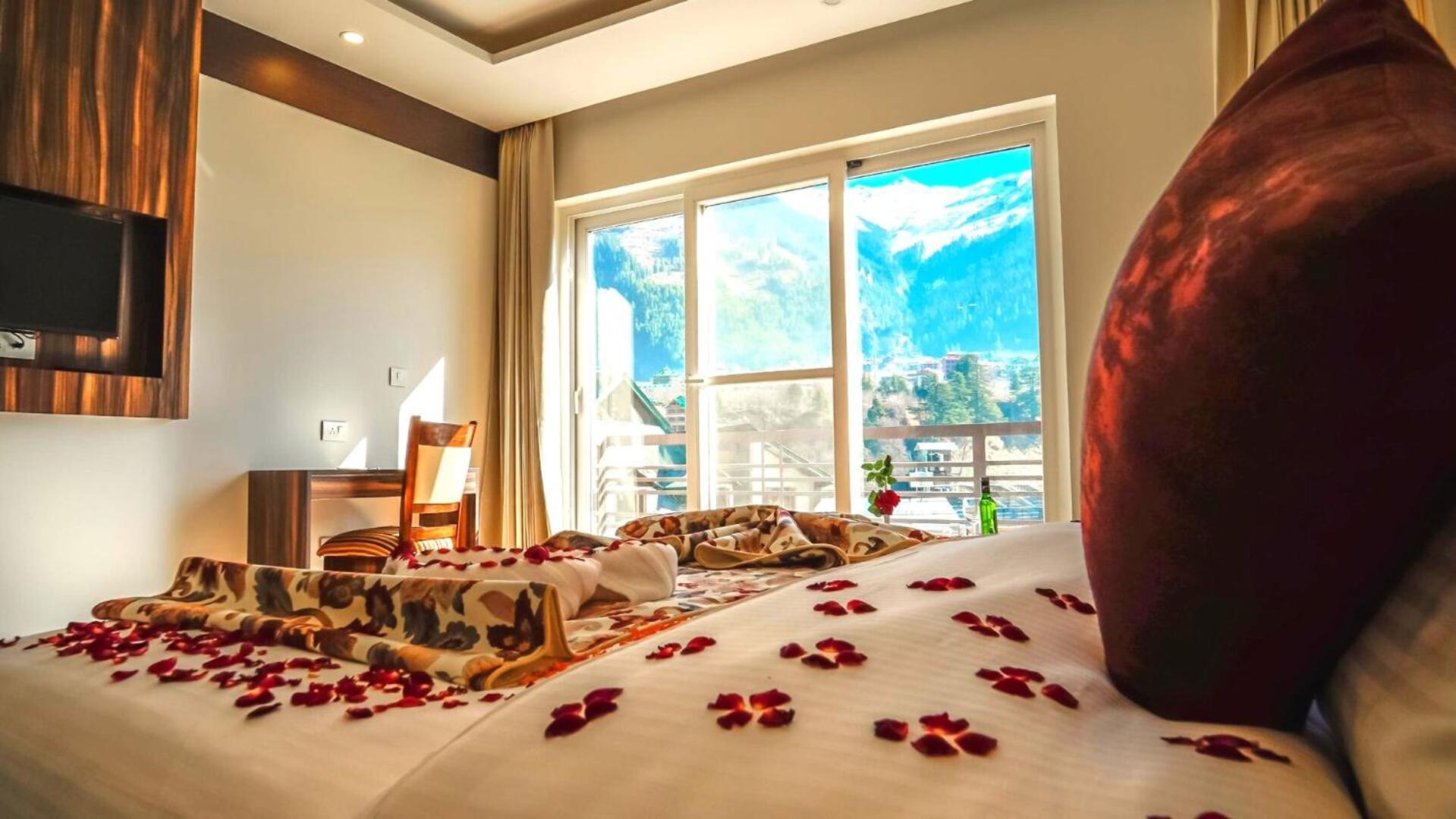 Simsa Heights Manali Hotell Exteriör bild