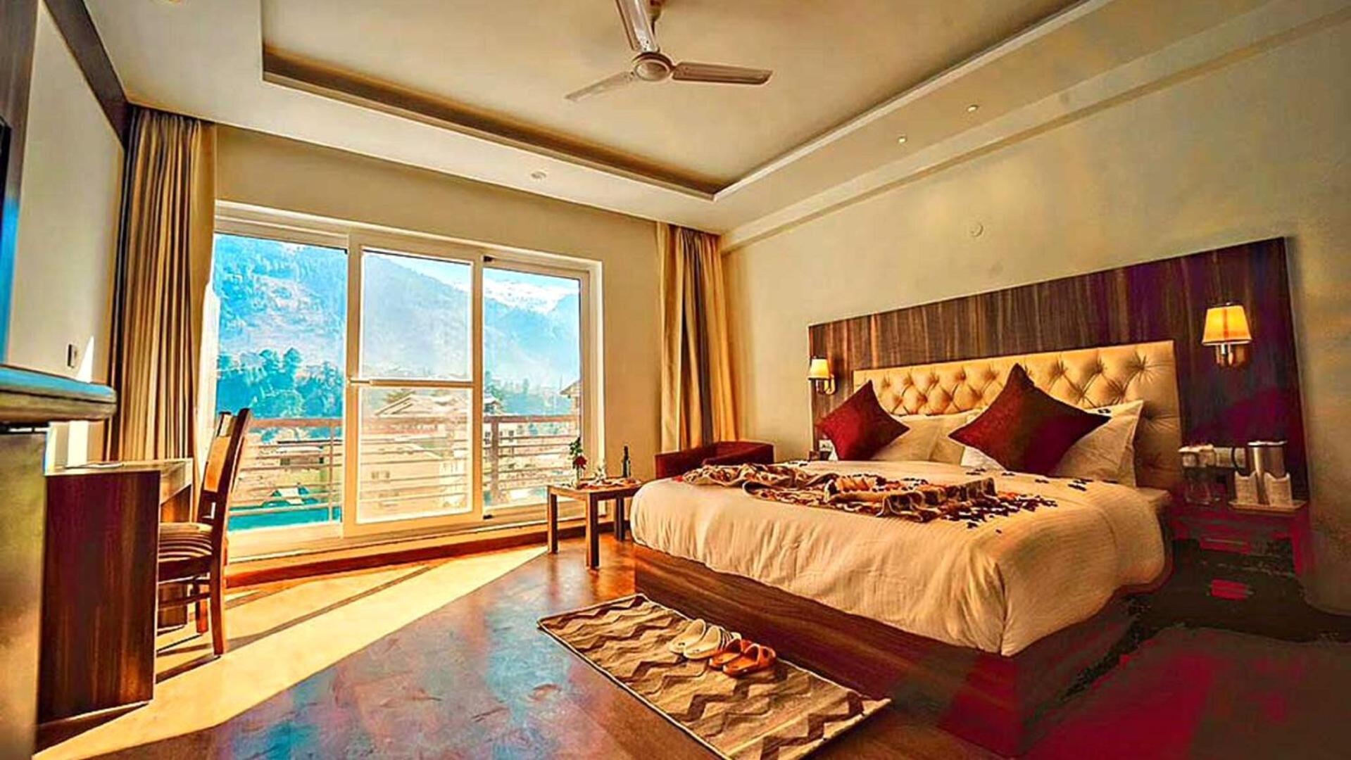 Simsa Heights Manali Hotell Exteriör bild